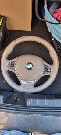 Volan crem bmw f30 + airbag + comenzi