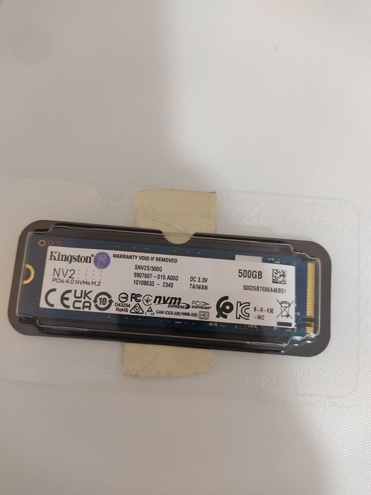 Ssd Kingston 512 nvme pci 4.0