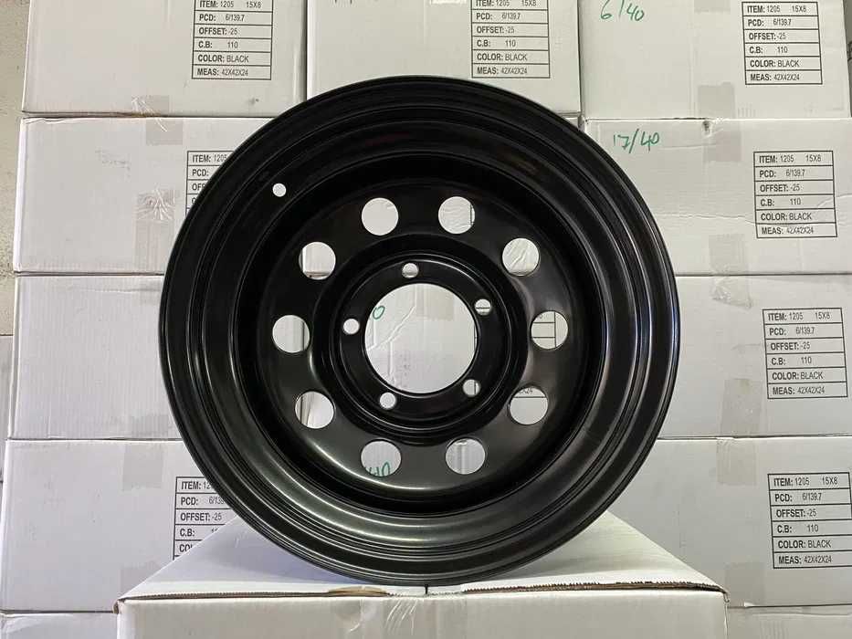 15" Цола 5х139 7.0J  Стоманени Джанти Suzuki Vitara UAZ Lada Niva Kia