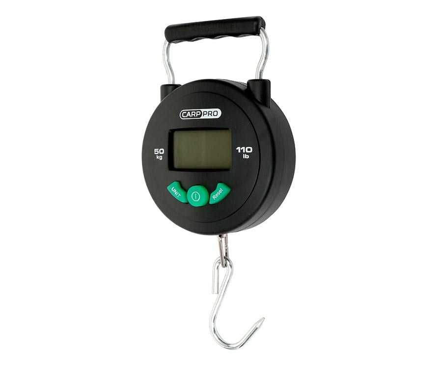 ПРОМО Електронен кантар с ролетка Carp Pro Digital Scales 50kg/110lb