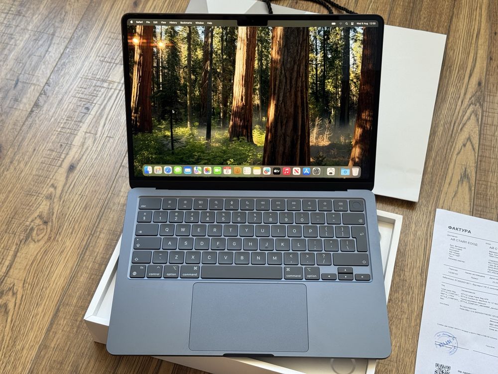 Macbook Air 13" M3 256GB SSD Midnight Гарнация
