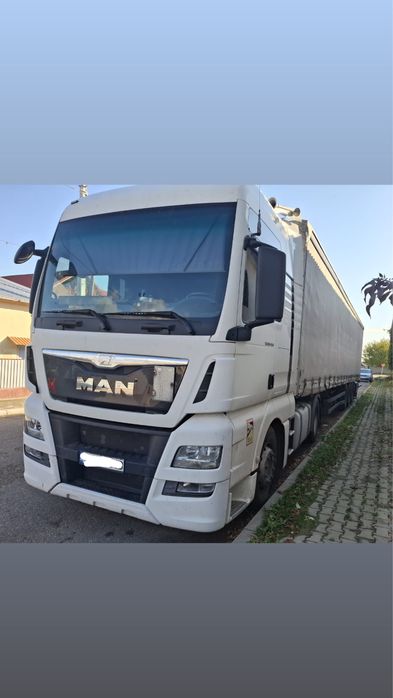 Ansamblu MAN + semiremorcă SCHMITZ
