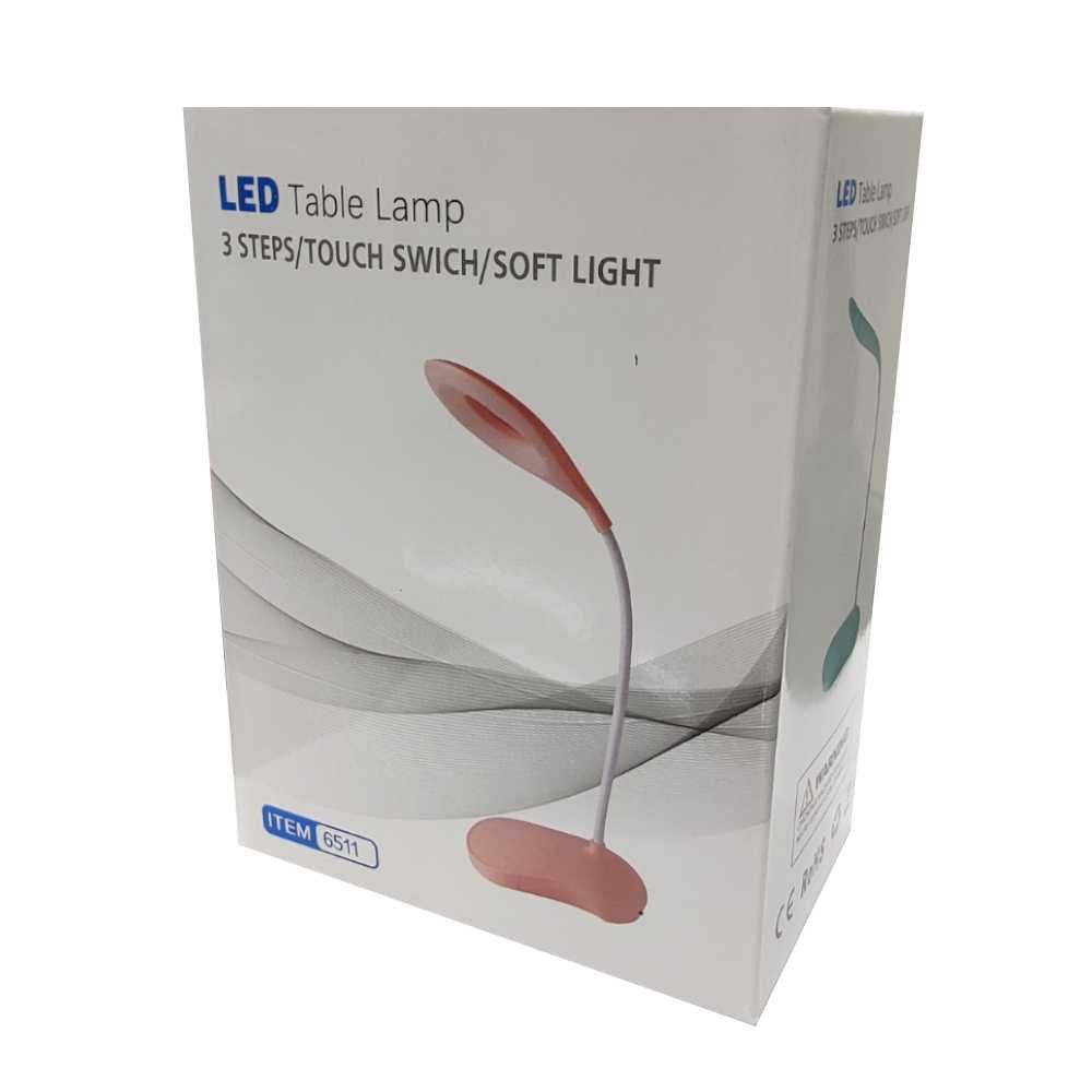Настолна LED лампа за бюро,USB,3 режима на осветеност,Вградена батерия