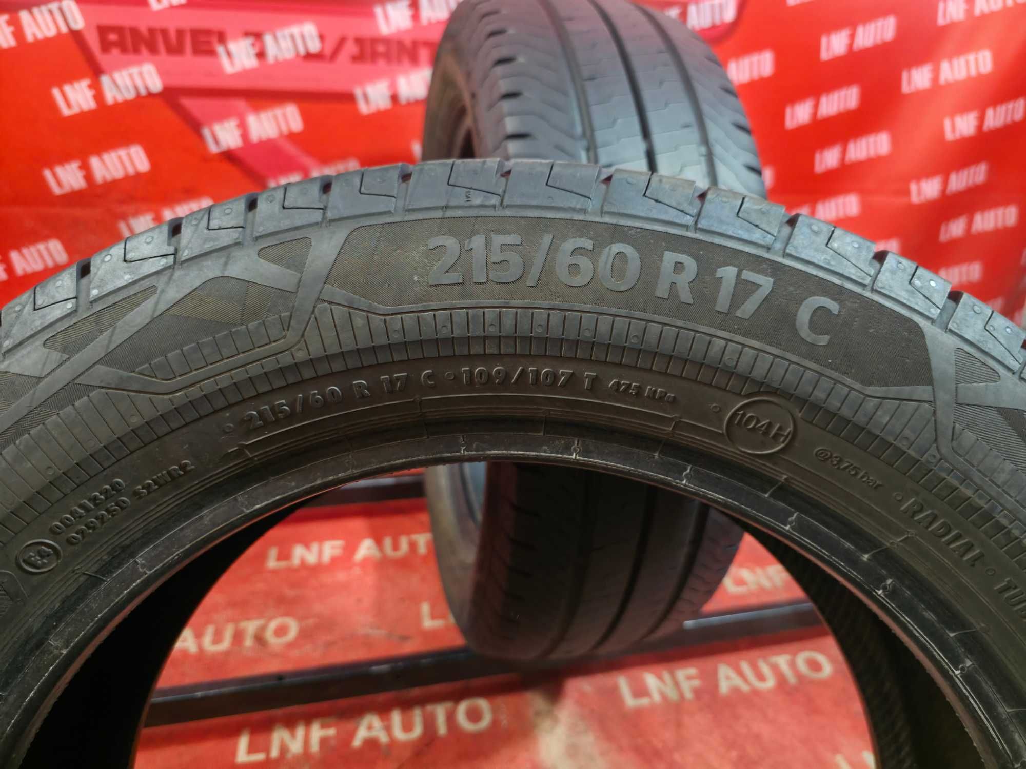 Anvelope de VARA - 215/60/17C - Continental - 7.13 MM - DOT 2021 !