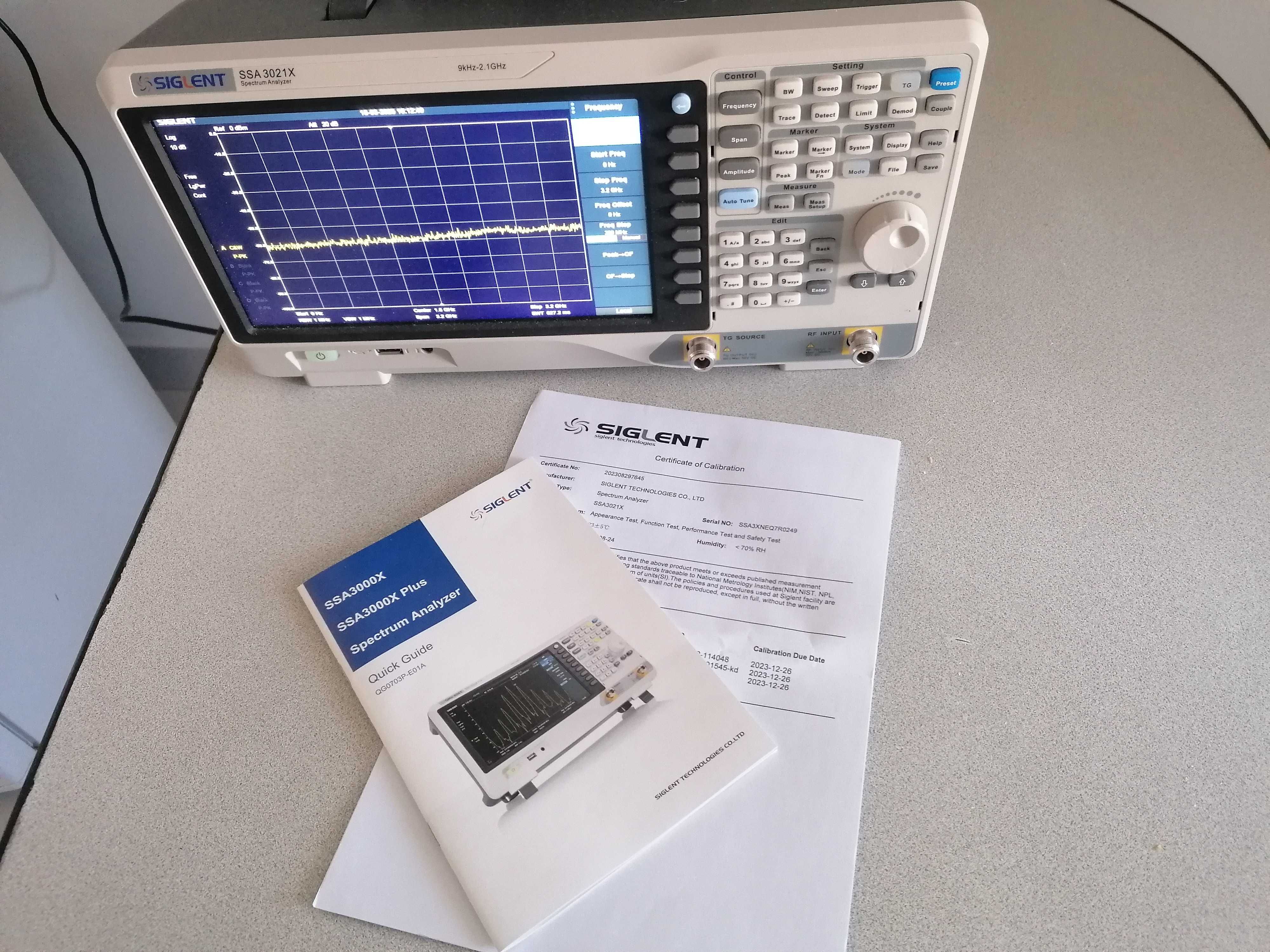 spectrum analyzer 9Khz-3.2Ghz