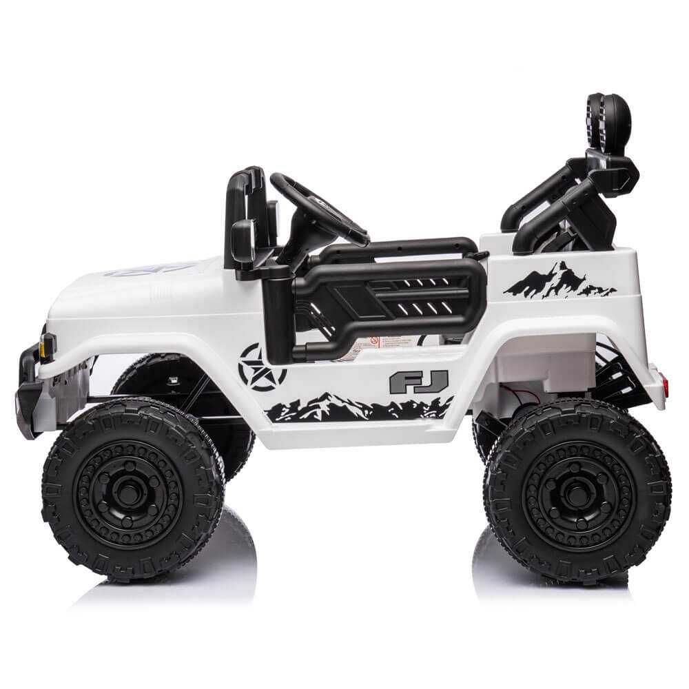 Masinuta electrica Toyota FJ Cruiser, alba , Noua