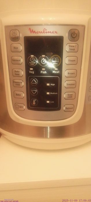 Vând oala presiune Moulinex, electrica,noua.