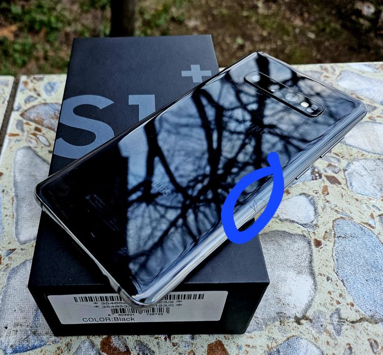Samsung S10 plus black 128Gb