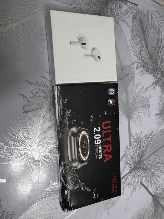 Продам смарт часы и наушники в подарок