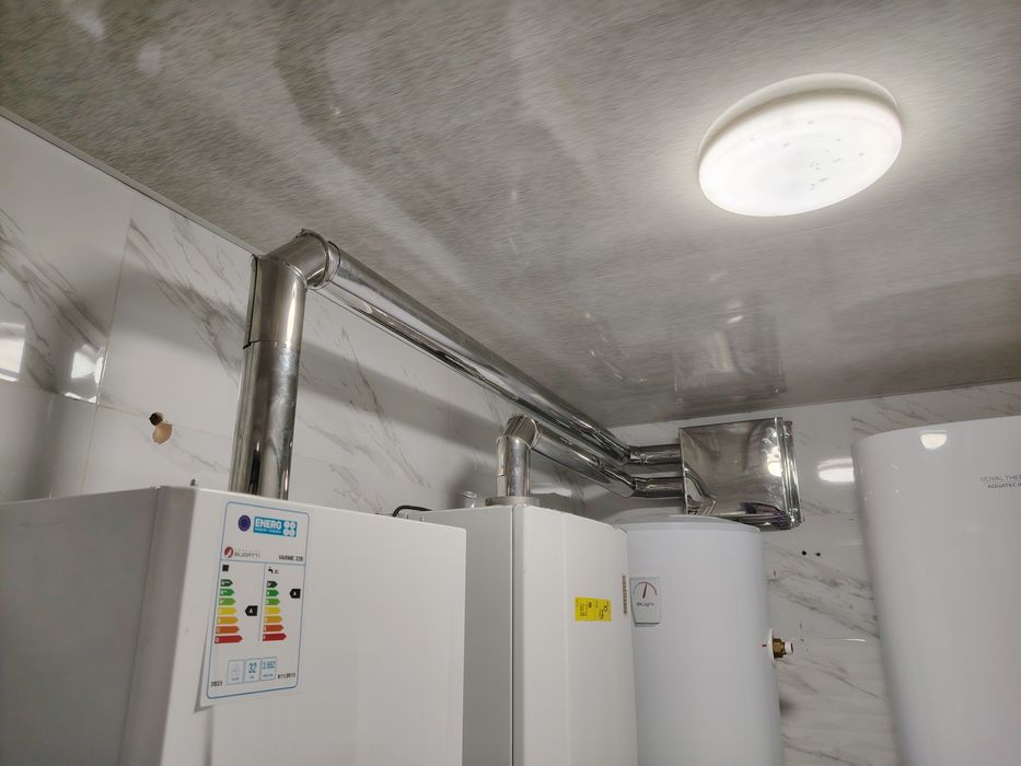 Дымоход установка