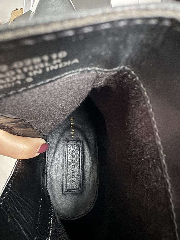 Боти Topshop естествена кожа