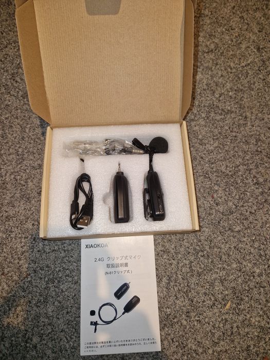 Microfon profesional Wireless XIAOKOA UHF