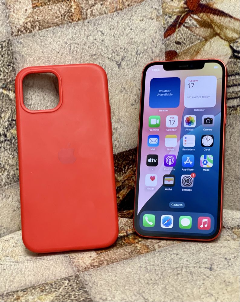 Apple iPhone 12 Red 128Gb 5G Ca Nou 10/10 Neverlock!.