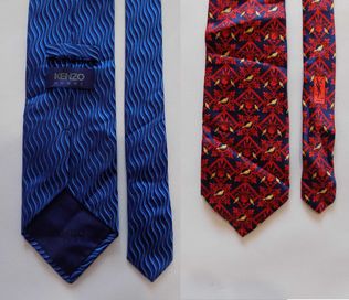 вратовръзка kenzo homme/yves saint laurent мъжка оригинална копринена