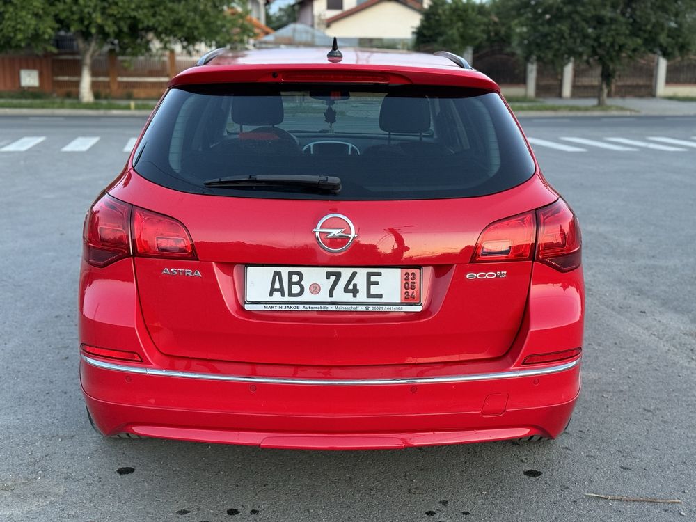 Opel Astra J 2015 Euro 6