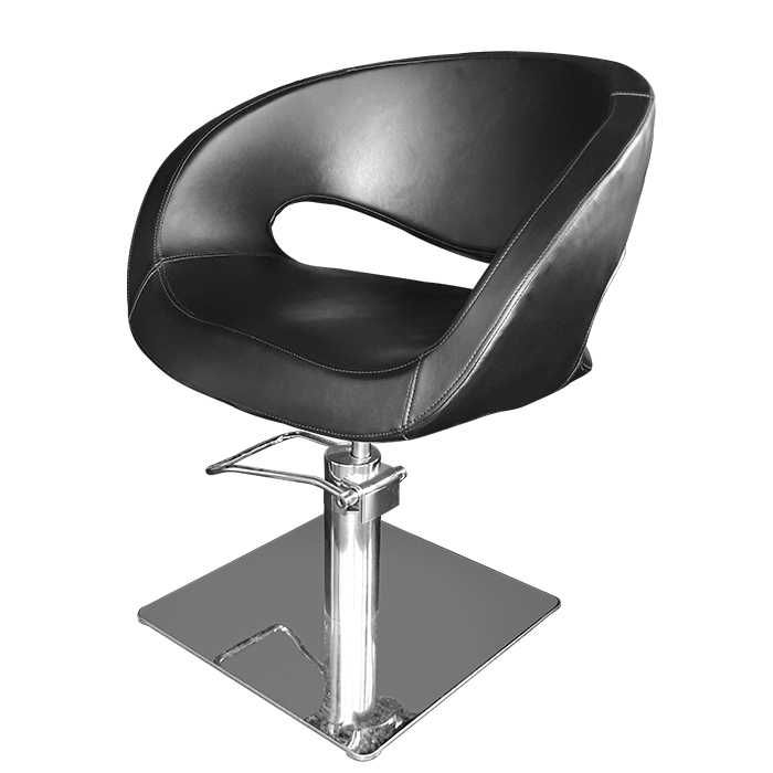 Професионален Фризьорски стол модел T53, Черен
