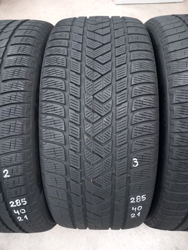 285/40R21 109V 4бр.PIRELLI SCORPION Неразличими от НОВИ