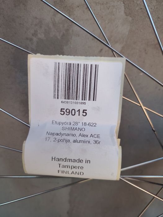 Jantă 28 Alexrims Cu dinam Shimano Nexus - Nou