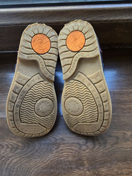 Детские теплые артопедические ботинки, размер 27