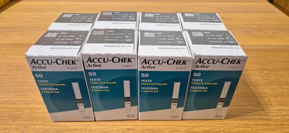 Teste glicemie Accu-Chek