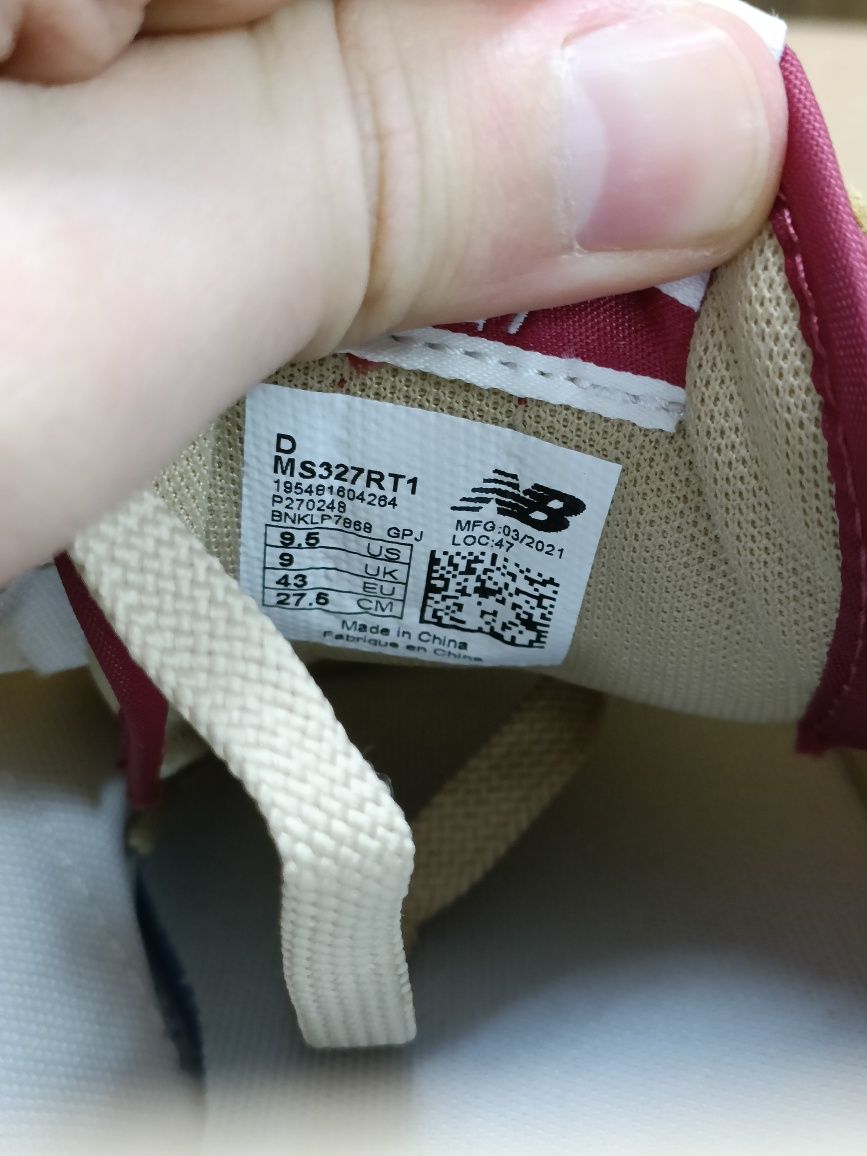 New Balance 327 номер 43 код 48A