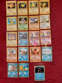 Carti Pokemon 1999-2000 Vintage din diferite seturi - Pikachu