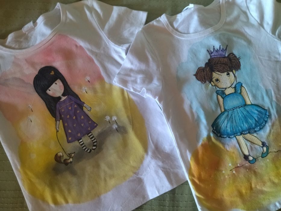 Ръчно рисувани тениски