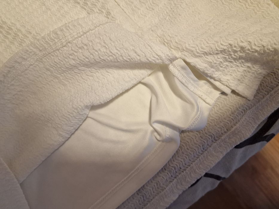 Rochita mini alba, mărimea S