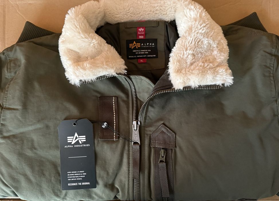 Alpha Industries DA-3 Bomber Jacket ОРИГИНАЛНО мъжко зимно яке - XL