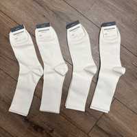 Белые носки без рисунков