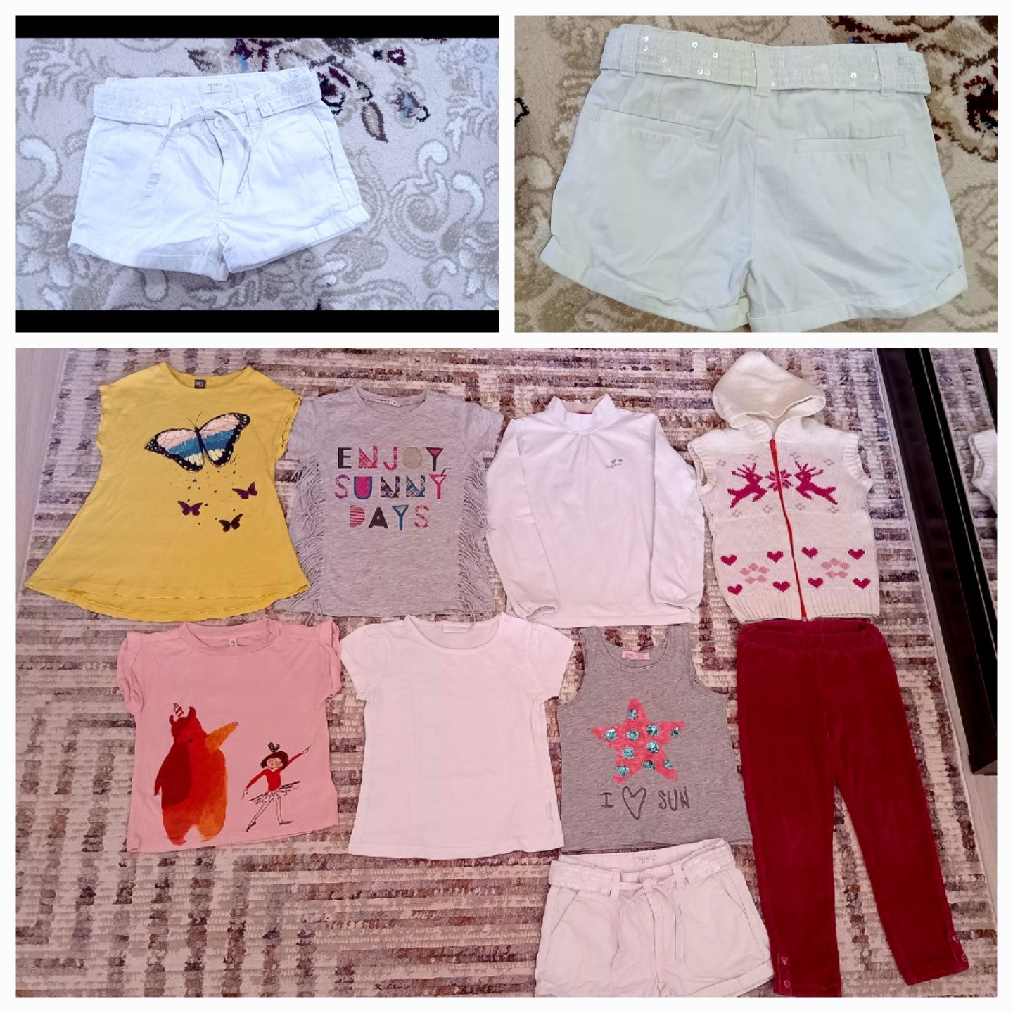 Кофта-,олимпийка на 4-6лет.Новая,Турецкая и вещи для дев. 4-6, 7-8лет