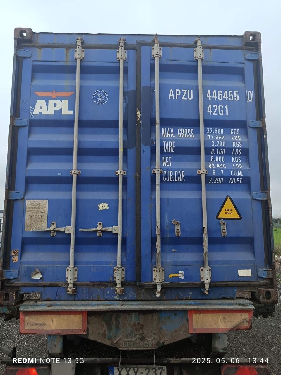 Container Maritim 40 FT Standard (2,6 m) – Second-Hand în Stare Bună