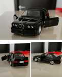 Mașinuță BMW E30 Macheta Bmw Ursuleț BMW M3 1987 ( 12,5cm)