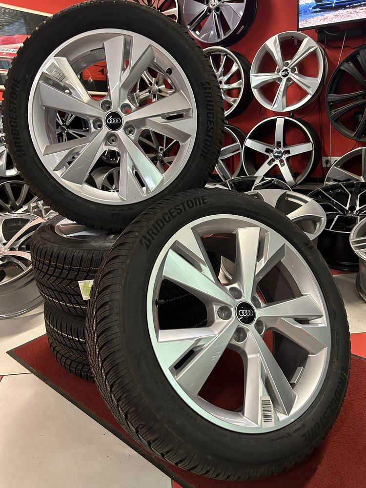 Джанти и гуми зимни 20ц 5х112  Audi Q4 VW ID 4 5 6 Skoda Enyaq Elroq