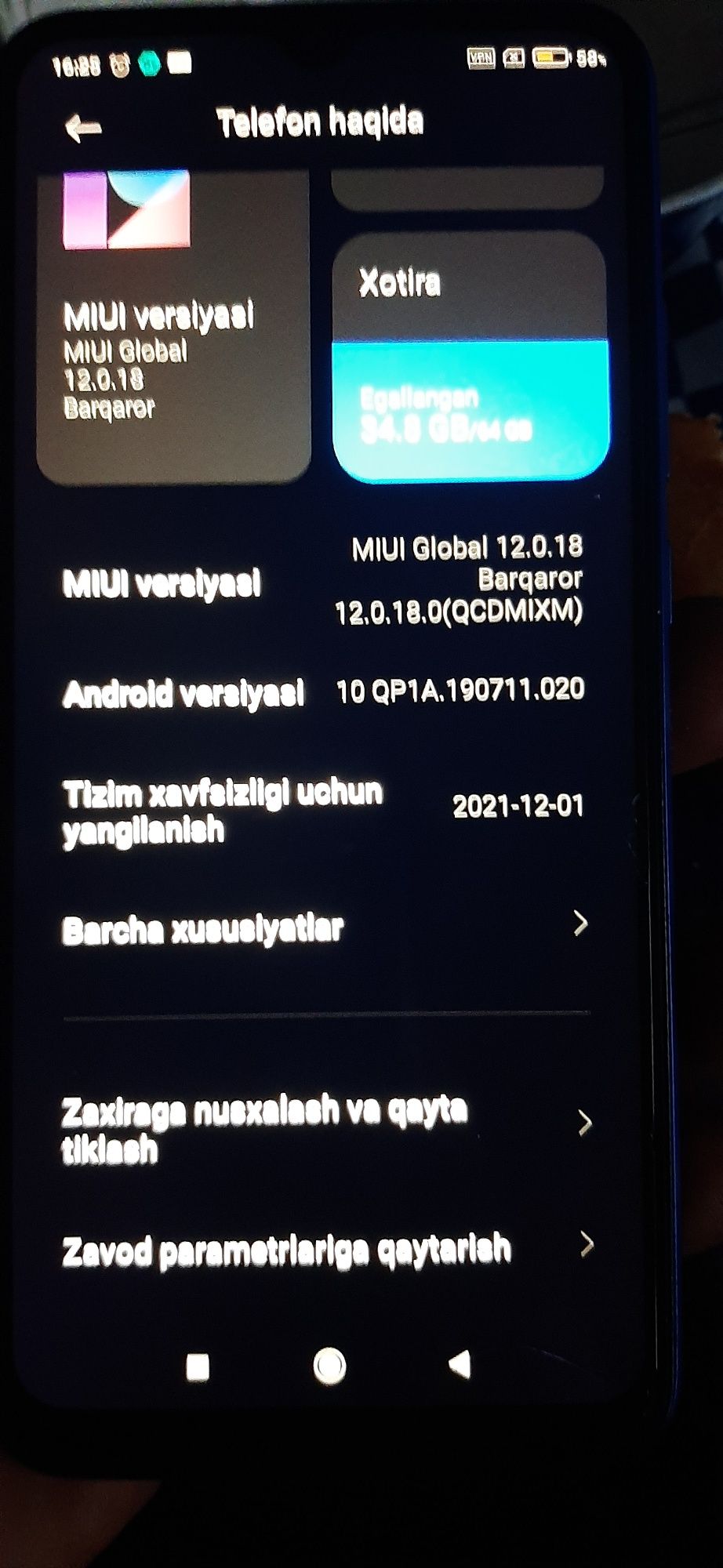 Redmi 9A сотилади