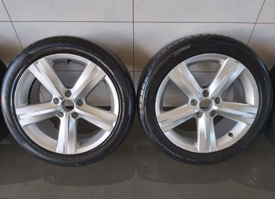 Jante VW pe 17 din 2018 cu cauciucuri pt VW Passat Tiguan Golf 7
