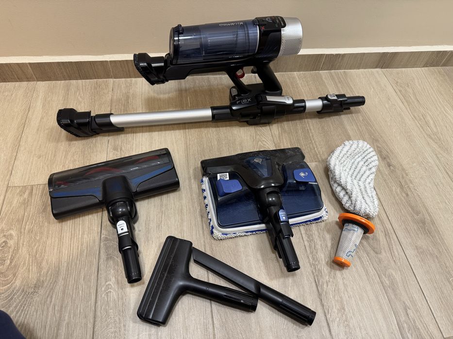 Вертикална безкабелна прахосмукачка Rowenta