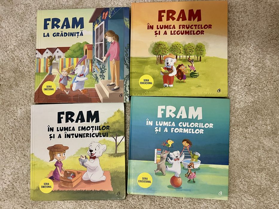 Lot de carti Ema si Eric si ursul Fram