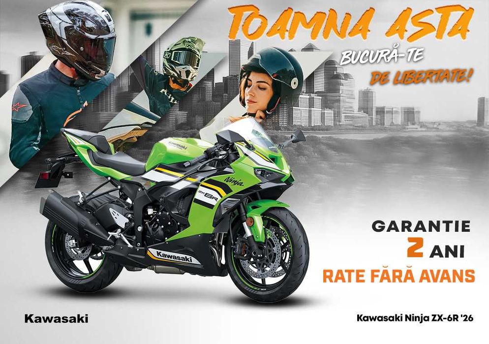 Motocicleta Kawasaki Ninja ZX-6R '26