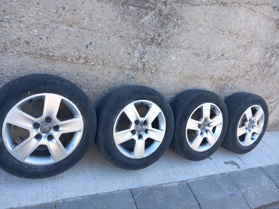 Оригинални Алу джанти 16цола за Audi A3.A4.A6.vw Golf.5.6.passat.5×112