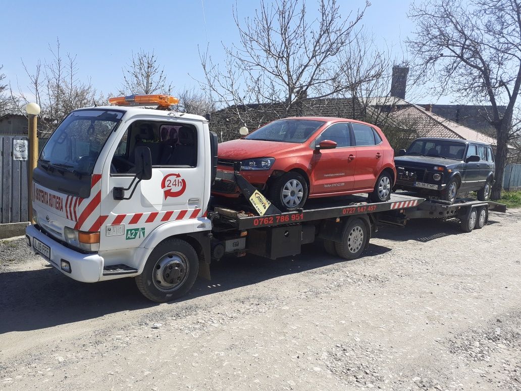 Tractari Platformă Asistență. A2. Medgidia Cernavoda FETEȘTI Drajna