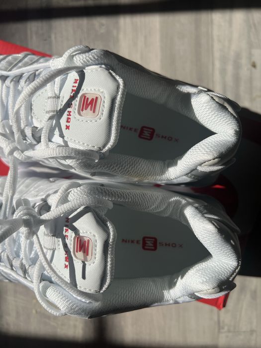 Nike Shox TL White Metallic Silver