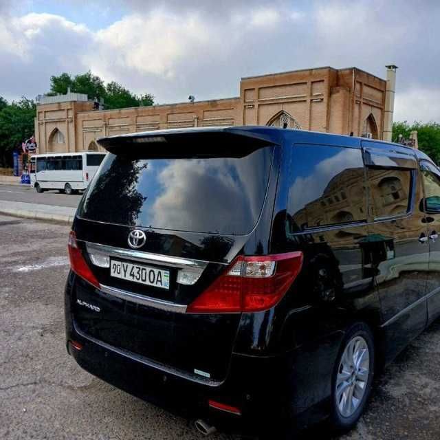 Tayota alphard, Арзонлади.2009 йил, рул завадской чапга узгартирилган.