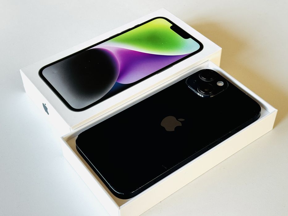 Iphone 14 128GB Black! Гаранция 6 месеца