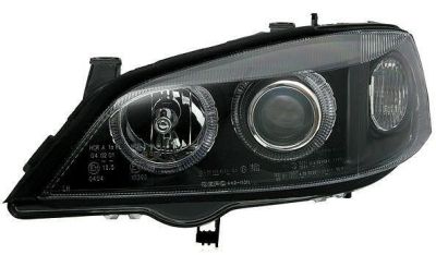 Кристални фарове OPEL ASTRA G (1998-2004) - черни