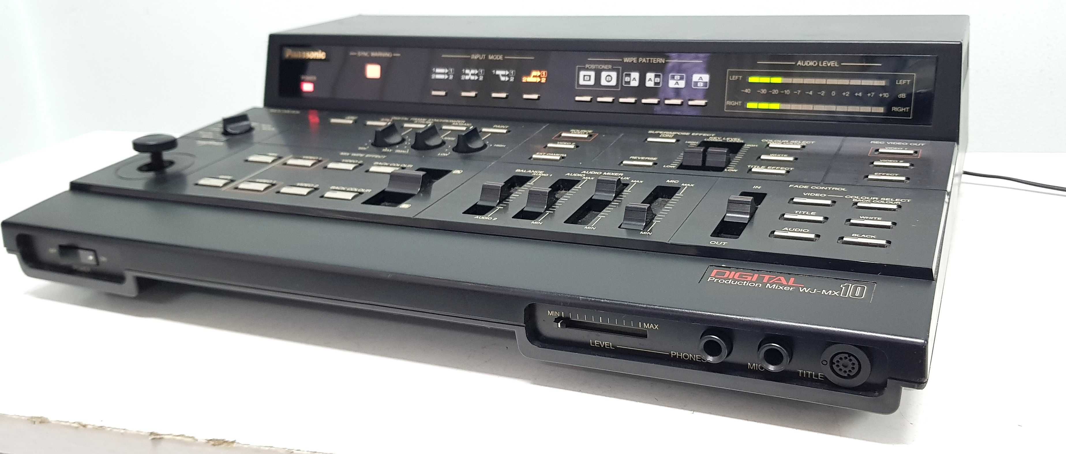 Panasonic WJ MX 10 Mixer stereo AV digital muzica filme arta colectie