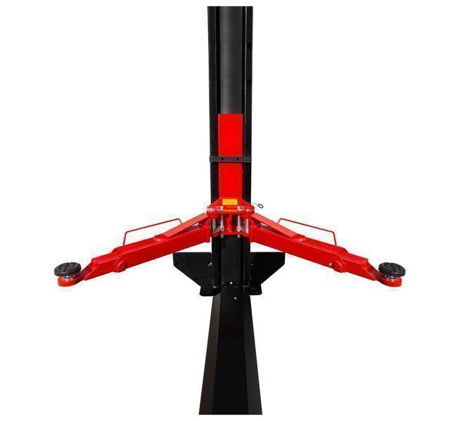 Двуколонен подемник 4.2 т ръчно освобождаване 380v с подсилена основа