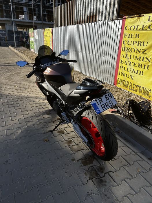 Aprilia rs 457 in garantie