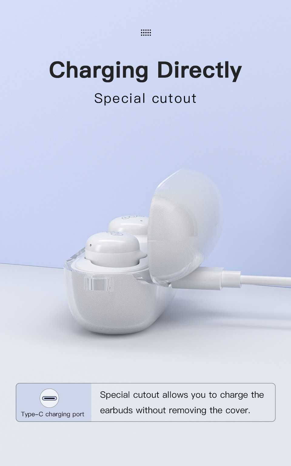 Безжични слушалки QCY EARBUDS BT 5.1