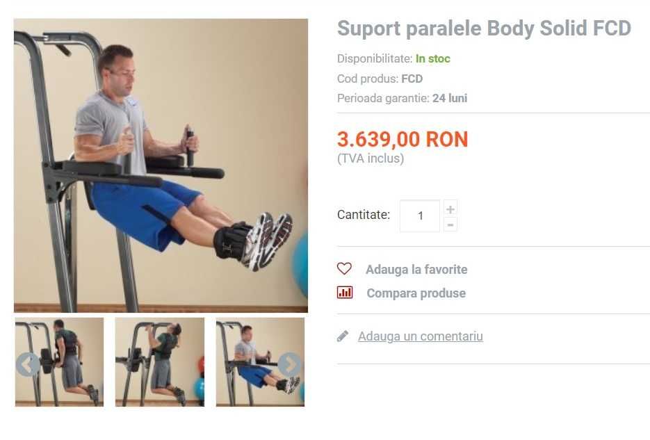 Suport paralele Body Solid FCD